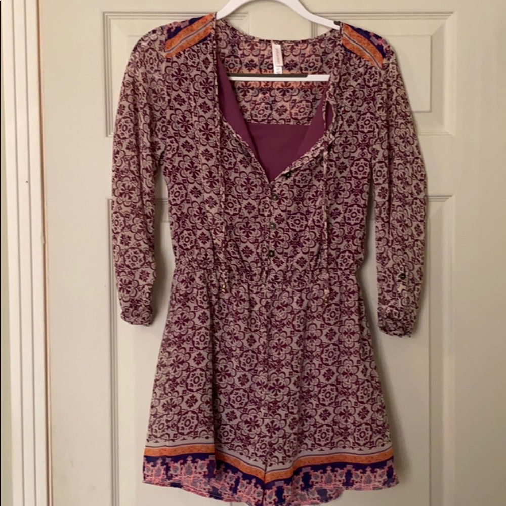 Purple romper - Picture 1 of 2